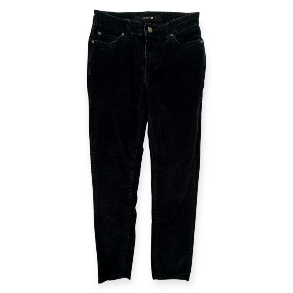 Joe's Jeans Corduroy Youth Girls Size 12 Skinny Black Cords Pants Lightweight